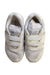 A White Sneakers from New Balance in size 6T for neutral. (Back View)