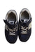 A Navy Sneakers from New Balance in size 6T for neutral. (Back View)