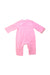 A Pink Onesies from Mides in size 6-12M for girl. (Back View)
