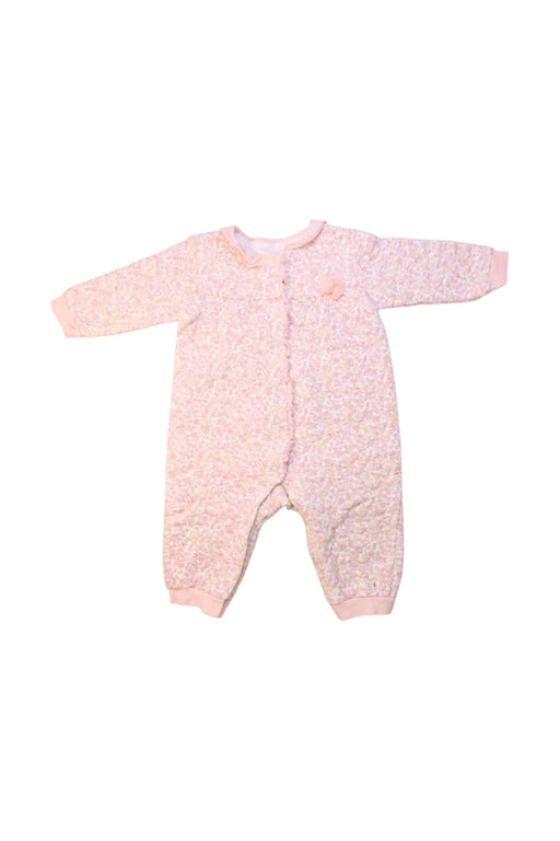 A Pink Onesies from Organic Mom in size 18-24M for girl. (Front View)