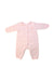 A Pink Onesies from Organic Mom in size 18-24M for girl. (Front View)