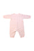 A Pink Onesies from Organic Mom in size 18-24M for girl. (Back View)