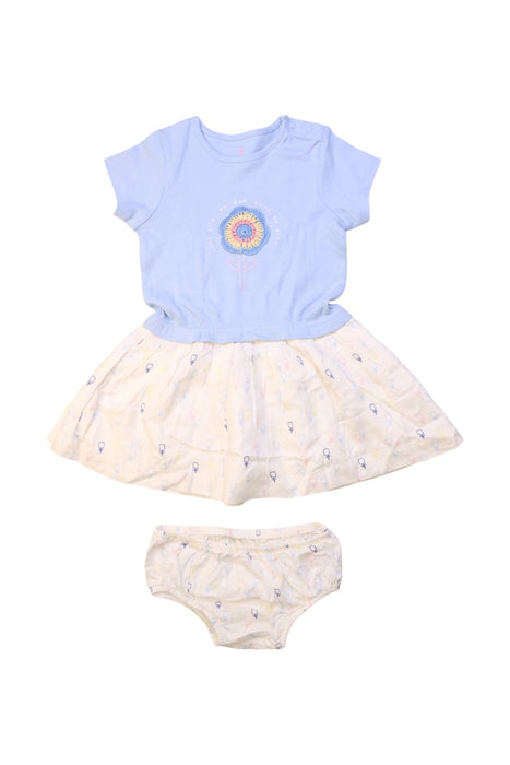 A Blue Skirt Sets from Mothercare in size 6-12M for girl. (Front View)