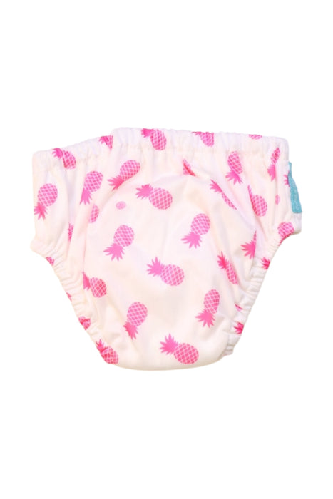 A Pink Swim Diapers from Charlie Banana in size 12-18M for girl. (Back View)