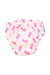 A Pink Swim Diapers from Charlie Banana in size 12-18M for girl. (Back View)
