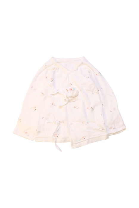 A White Capes & Ponchos from Paco Rabanne in size 0-3M for girl. (Front View)