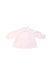 A Pink Long Sleeve Tops from Nanos in size 3-6M for girl. (Front View)