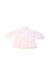 A Pink Long Sleeve Tops from Nanos in size 3-6M for girl. (Back View)