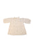 A Ivory Coats from Bonpoint in size 3-6M for girl. (Front View)