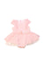 A Pink Dress Sets from Nicholas & Bears in size 6-12M for girl. (Front View)