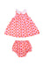 A Multicolour Shorts Sets from Jacadi in size 6-12M for girl. (Front View)