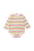 A Multicolour Long Sleeve Bodysuits from Fisher Price in size 3-6M for girl. (Front View)