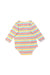 A Multicolour Long Sleeve Bodysuits from Fisher Price in size 3-6M for girl. (Back View)