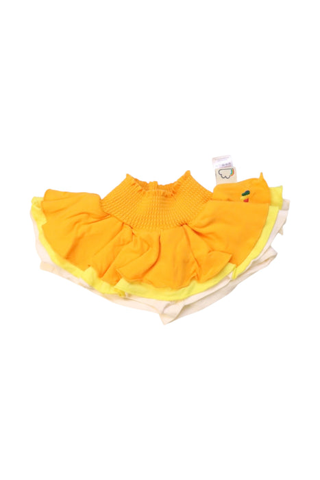 A Yellow Tulle Skirts from rainbowxoxo in size 18-24M for girl. (Front View)