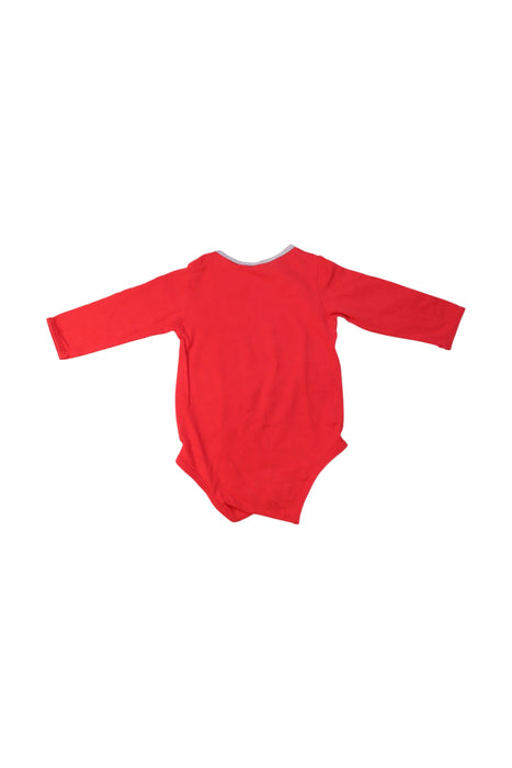 A Red Long Sleeve Bodysuits from Fisher Price in size 3-6M for girl. (Back View)