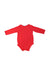 A Red Long Sleeve Bodysuits from Fisher Price in size 3-6M for girl. (Back View)