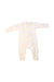 A White Onesies from Seed in size 3-6M for girl. (Front View)
