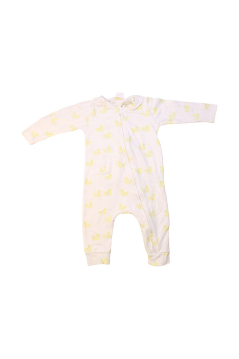 A White Onesies from Seed in size 3-6M for girl. (Front View)