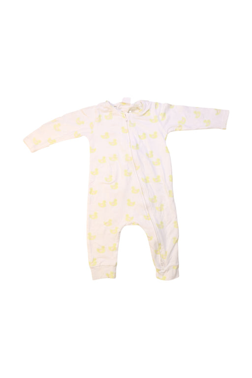 A White Onesies from Seed in size 3-6M for girl. (Front View)