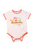 A Multicolour Short Sleeve Bodysuits from Fisher Price in size 12-18M for girl. (Front View)