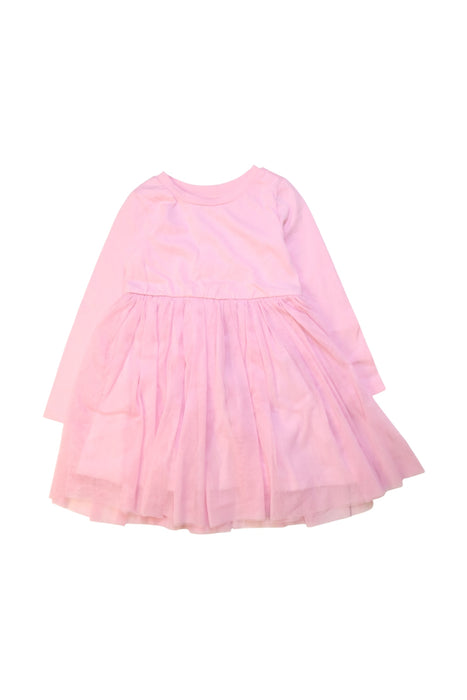 A Pink Long Sleeve Dresses from Anko in size 2T for girl. (Front View)