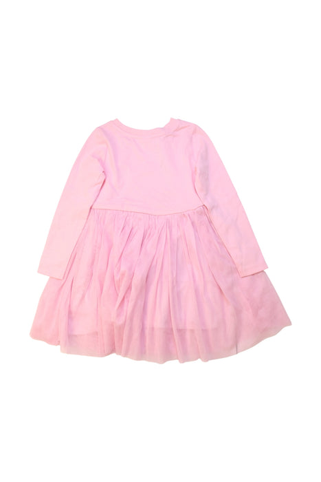 A Pink Long Sleeve Dresses from Anko in size 2T for girl. (Back View)