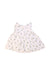 A White Sleeveless Dresses from Petit Bateau in size 3-6M for girl. (Front View)