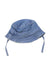 A Blue Sun Hats from Mothercare in size 0-3M for girl. (Front View)