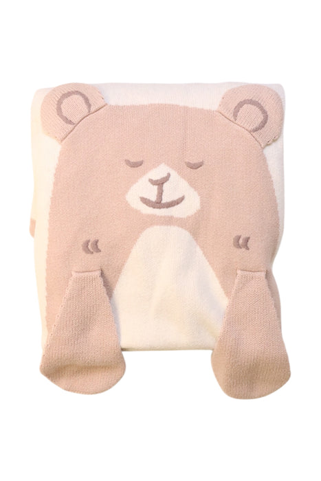 A Beige Blankets from CIGOGNE Bébé in size O/S for neutral. (Front View)