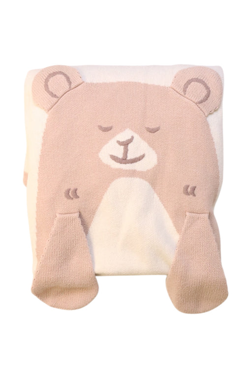 A Beige Blankets from CIGOGNE Bébé in size O/S for neutral. (Front View)