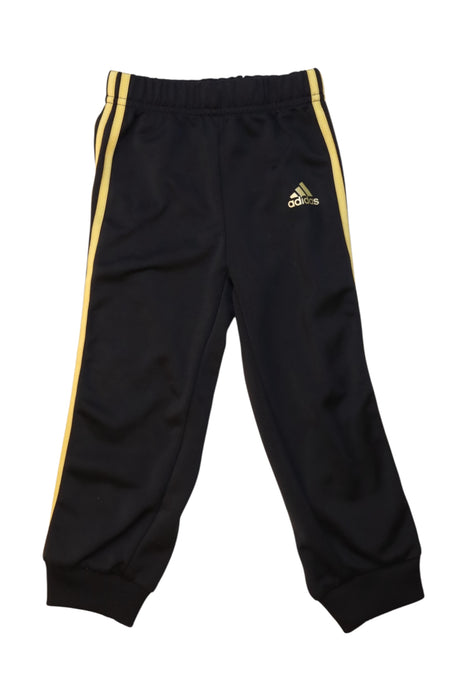 A Black Sweatpants from Adidas in size 18-24M for girl. (Front View)