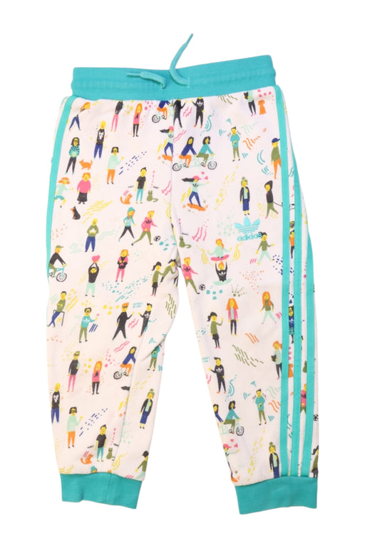 A Multicolour Sweatpants from Adidas in size 2T for girl. (Front View)