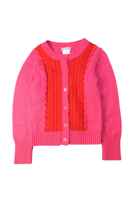 A Pink Cardigans from Jacadi in size 8Y for girl. (Front View)