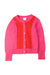 A Pink Cardigans from Jacadi in size 8Y for girl. (Front View)