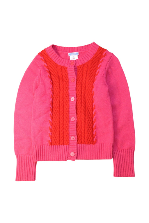 A Pink Cardigans from Jacadi in size 8Y for girl. (Front View)