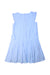 A Blue Sleeveless Dresses from Jacadi in size 8Y for girl. (Back View)