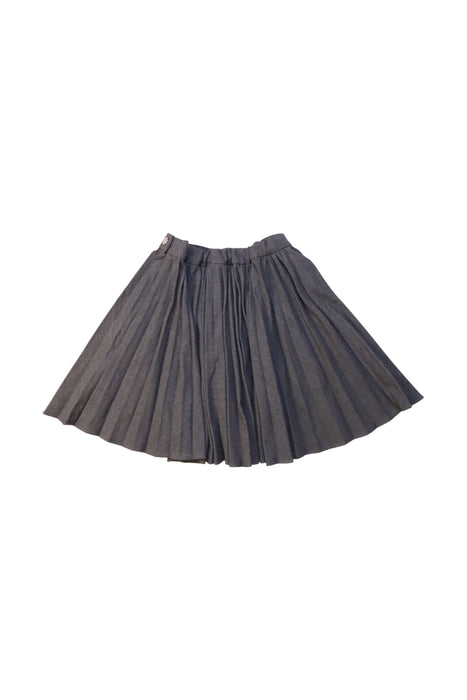A Grey Mid Skirts from Jacadi in size 8Y for girl. (Back View)