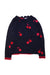 A Navy Long Sleeve Tops from Jacadi in size 8Y for girl. (Front View)
