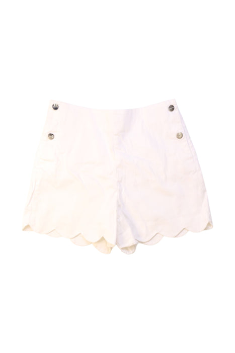 A White Shorts from Jacadi in size 10Y for girl. (Front View)