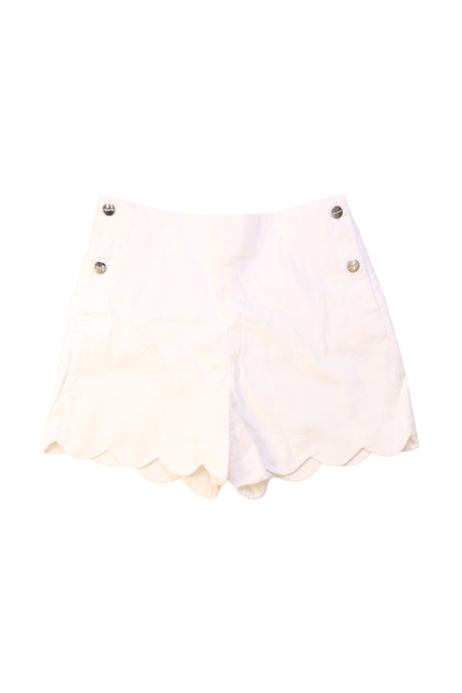 A White Shorts from Jacadi in size 10Y for girl. (Front View)