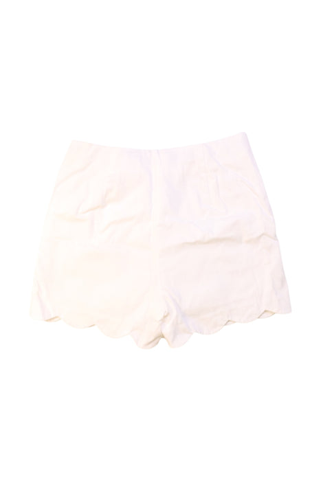 A White Shorts from Jacadi in size 10Y for girl. (Back View)