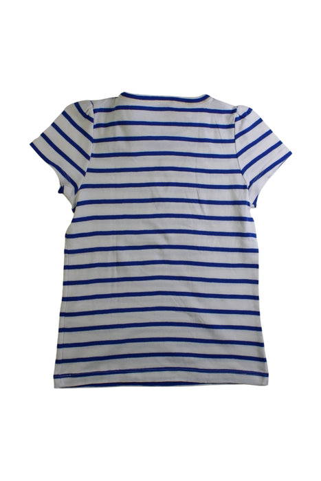 A Blue Short Sleeve T Shirts from Petit Bateau in size 8Y for girl. (Back View)
