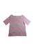 A White Short Sleeve Tops from Petit Bateau in size 10Y for girl. (Back View)
