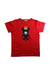 A Red Short Sleeve T Shirts from Miki House in size 8Y for girl. (Front View)