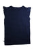 A Navy Sleeveless Shirts from La Compagnie des Petits in size 10Y for girl. (Back View)