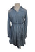 A Blue Long Sleeve Dresses from Seraphine in size Maternity-S for maternity. (Front View)