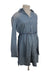 A Blue Long Sleeve Dresses from Seraphine in size Maternity-S for maternity. (Back View)