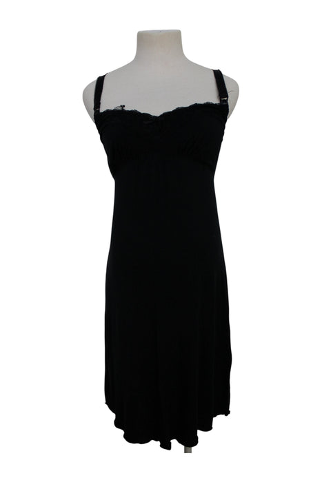 A Black Sleeveless Dresses from Seraphine in size Maternity-S for maternity. (Front View)