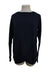 A Navy Crewneck Sweatshirts from Seraphine in size Maternity-S for maternity. (Front View)