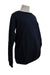 A Navy Crewneck Sweatshirts from Seraphine in size Maternity-S for maternity. (Back View)